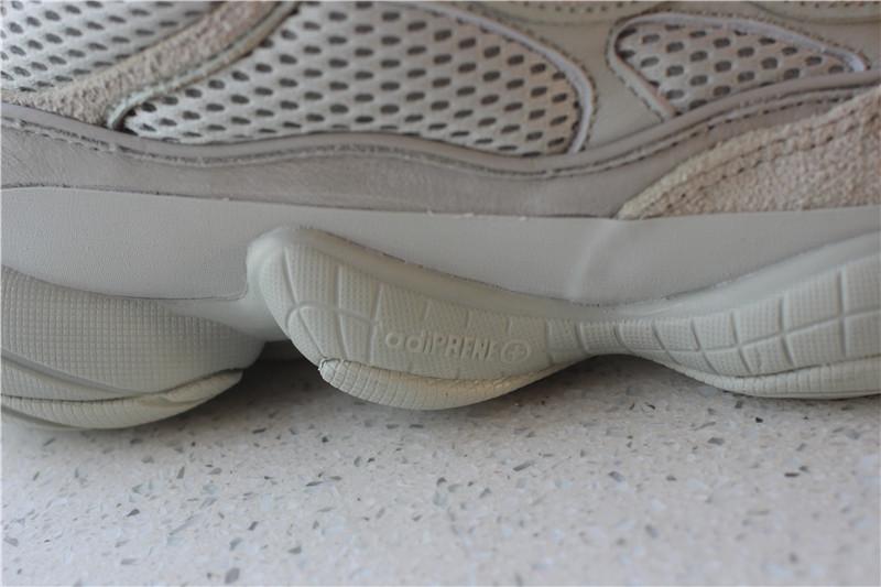 God Yeezy 500 Salt EE7287 retail sample version ready